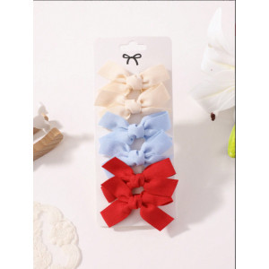 4 Cái / bộ Bé Gái Chắc Chắn Kẹp Tóc Nơ Kẹp Nylon An Toàn Tóc Barrettes Cho Trẻ Sơ Sinh Tập Đi Trẻ Em Phụ Kiện Tóc Quà Tặng