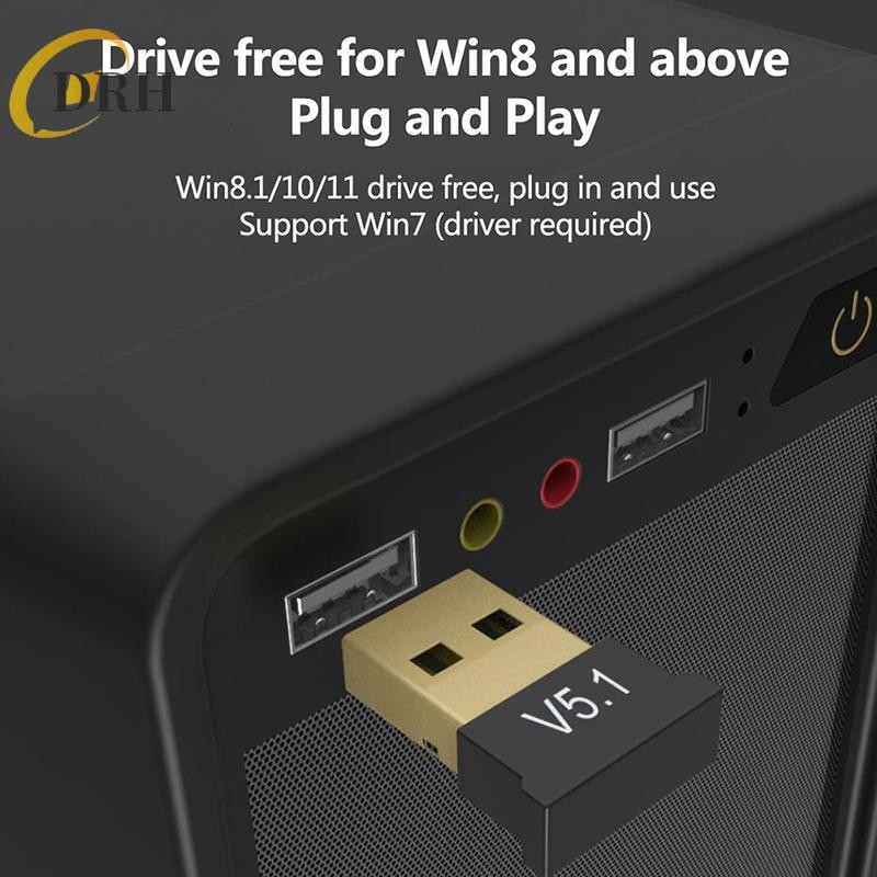 Usb Nhận Tín Hiệu Bluetooth 5.1 Cho Máy Tính