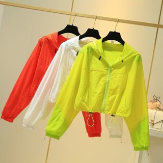  Áo khoác ngắn mùa hè chống tia UV cho phụ nữ Jiashucheng áo cardigan mới thoáng khí áo chống nắng cho phụ nữ 