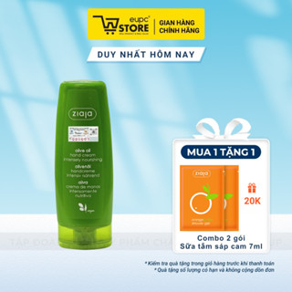 Kem Dưỡng Da Tay Và Móng Ô Liu Ziaja 80ml Giúp Dưỡng Da Mềm Mịn, Giảm Tình Trạng Gãy Vỡ, Móng EUPC STORE