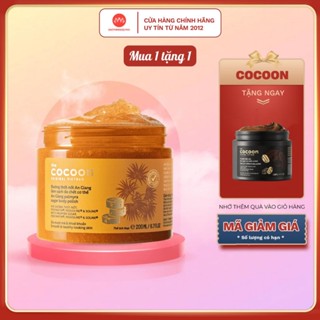 [Mẫu mới] Tẩy tế bào chết Cocoon Đường thốt nốt An Giang làm sạch da chết body cocoon Việt Nam 200ml