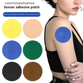 Colourswallowfree 10 Miếng Dán Dính Chống Thấm Nước Miếng Dán Cảm Biến Miếng Dán Glucose Đồng Hồ Đo Cảm Biến Cố Định Miếng Dán Lâu Dài Theo Dõi Đường Máu ABC