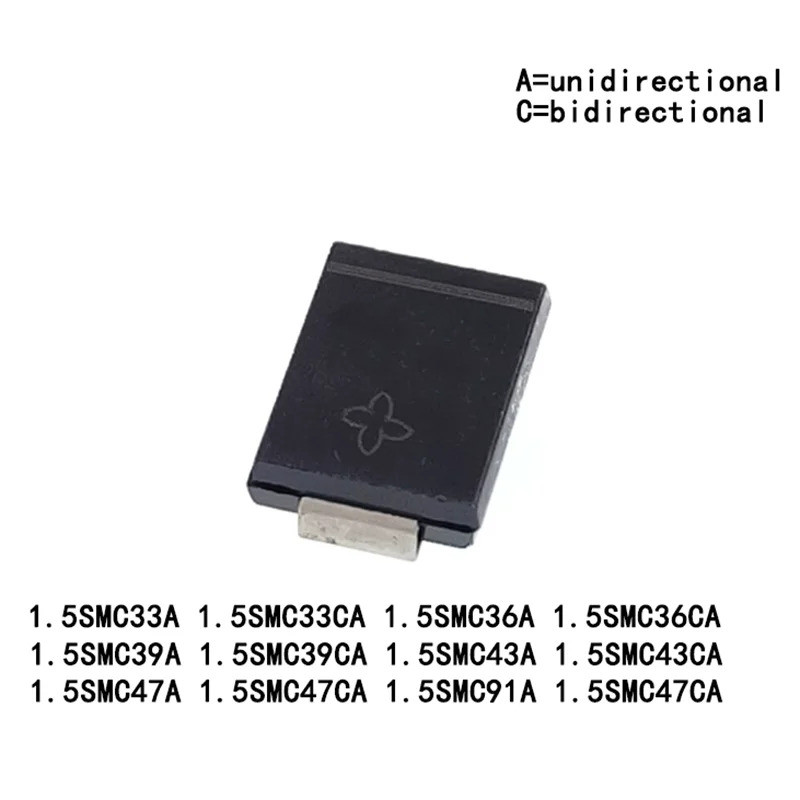 1-5 CÁI 1.5SMC33A 33C 1.5SMC36A 36CA 1.5SMC47CA 47A 1.5SMC39A 39CA 1.5SMC91A 91CA 1.5SMC43A 43CA Điố