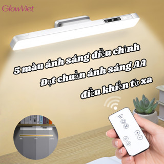 Đèn học led bảo vệ mắt tích điện có remote,cảm ứng chạm 5 cấp, ánh sáng ấm dịu,Điều chỉnh độ sáng linh hoạt