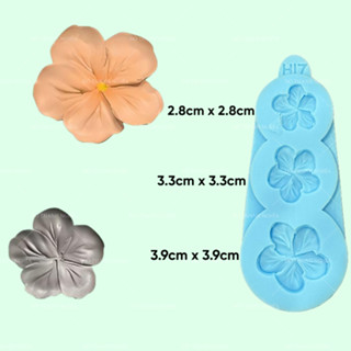 Khuôn Silicon - Hoa Hàn Quốc - H17 - Làm Bánh - Rau Câu, Kẹo Socola - Khuôn silicon 3D - Bền Đẹp