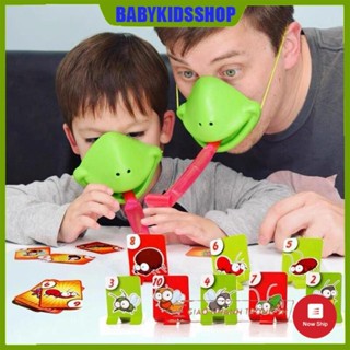  Đồ chơi gia đình  Trò chơi nhập vai mặt nạ ếch xanh săn mồi  trò chơi gắn kết gia đình 