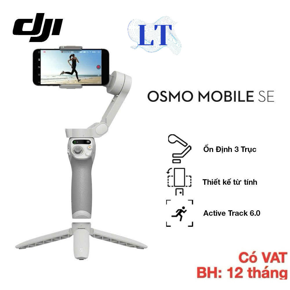 Gimbal chống rung điện thoại DJI Osmo Mobile SE, Osmo Mobile 7 - BH 1 năm - Chính Hãng