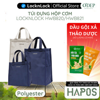  Túi đựng bộ hộp cơm LocknLock Daily Cooler Table Mat HWB820  HWB821 - Hàng chính hãng - HAPOS BEAUTY 