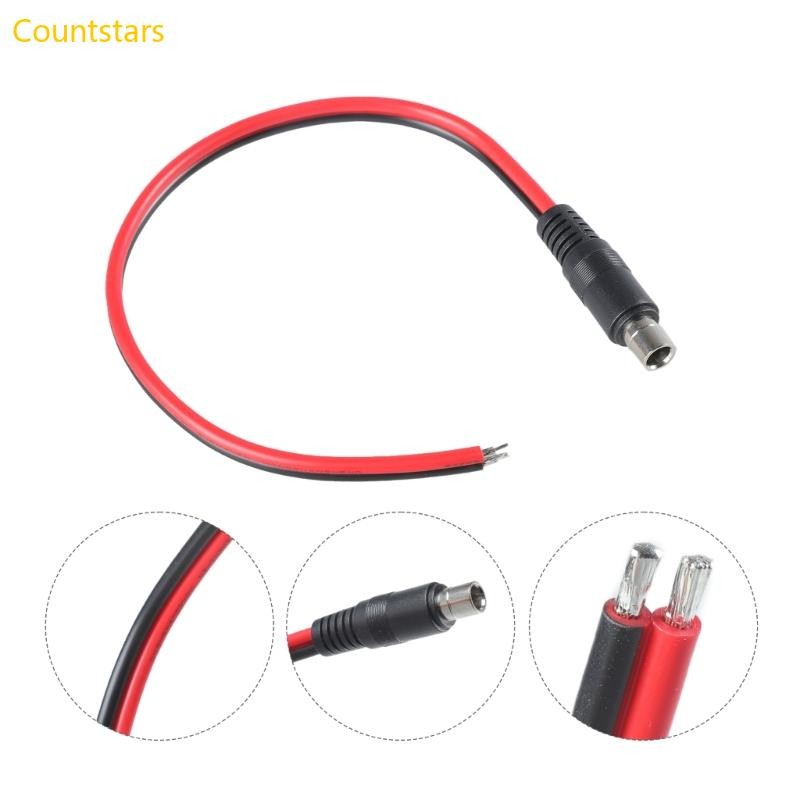 COU Nữ Nam Cắm DC8020 Đến Dây Trần Mở Dây Nguồn 14AWG 8 0x2 0mm Dây