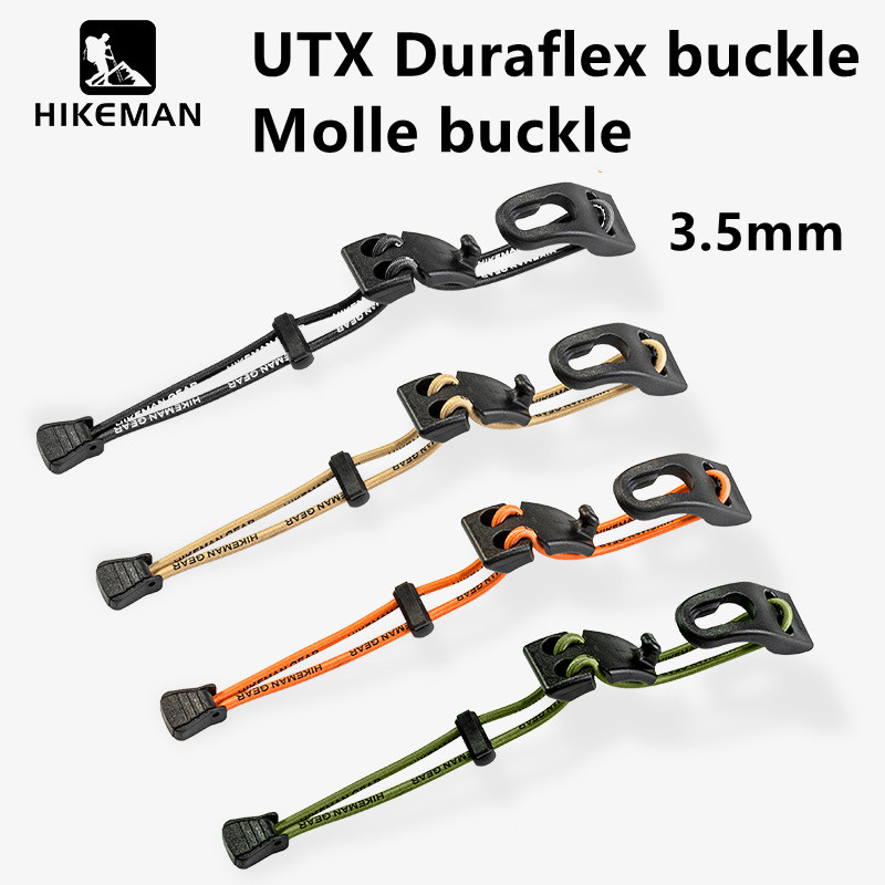 H IKEMAN UTX Duraflex Buckle - Phù hợp với lưới MOLLE cho ba lô ngoài trời