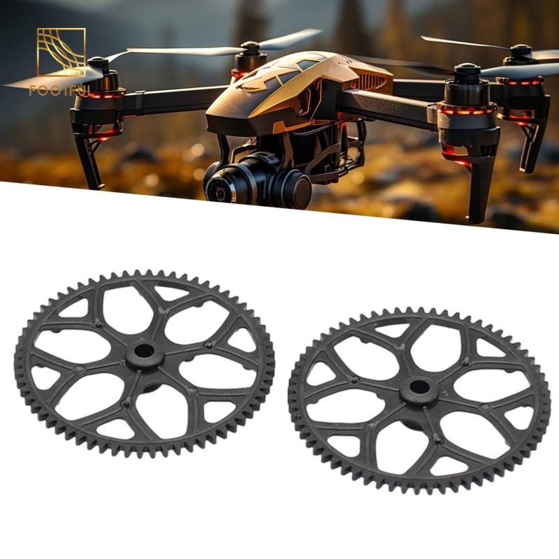 2x RC Máy Bay Trực Thăng Gears Bộ Phần Nâng Cấp Chuyên Nghiệp Dễ Dàng Lắp Đặt Phụ Kiện Phụ Kiện Phụ 