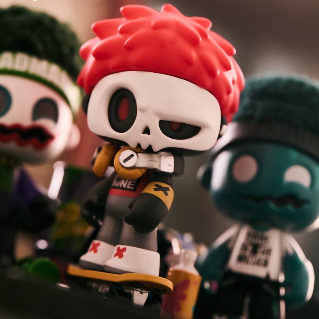 [Chính hãng] Mr.Bone-JUNIOR Live In a Zombie World Series Món quà trang trí búp bê được xác nhận
