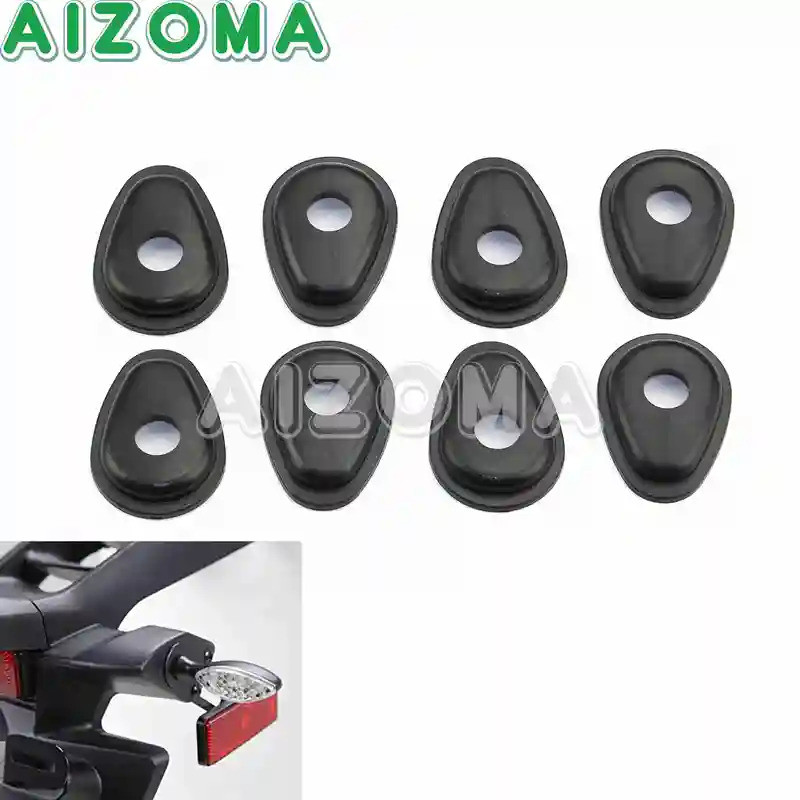 Mo Refit Bộ chuyển đổi tín hiệu rẽ trước & sau Miếng đệm cho Yamaha MT25 MT03 MT07 MT09 MT10 YZF R1 