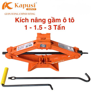 Kích nâng gầm ô tô chữ A 1, 1.5, 3 Tấn Kapusi - Con đội chữ A nâng xe hơi, thay lốp sửa chữa oto