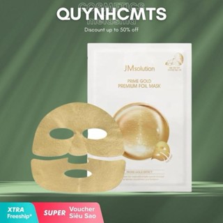 Hộp 10 Mặt Nạ Tinh Chất Vàng Dưỡng Ẩm Da JMsolution Prime Gold Premium Foil 30ml