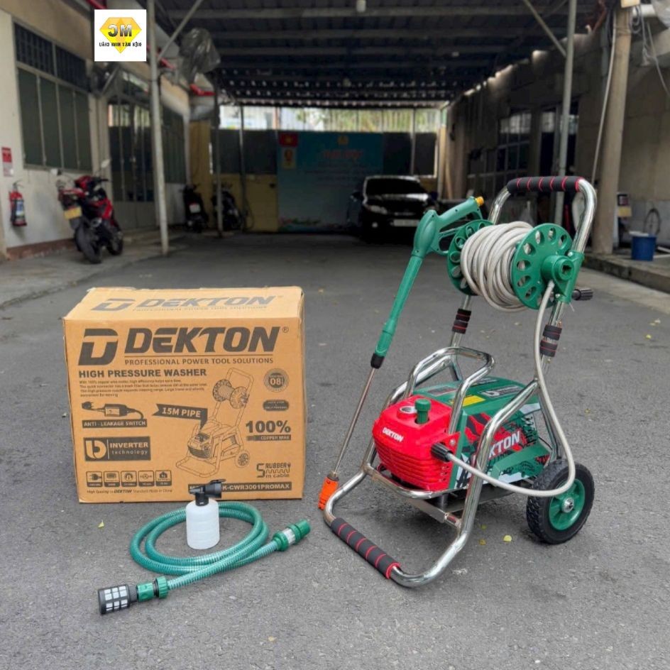 [HN] Máy xịt rửa xe DEKTON DK-CWR3001Promax/Công Suất 3000W/Công nghệ Inverter