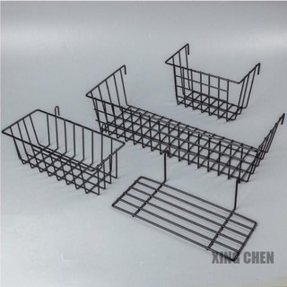   COMBO  Giỏ treo,thanh để đồ,khung lưới trang trí,đạo cụ chụp ảnh,móc cài lưới sắt decor 