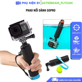  Tay cầm phao nổi cho GoPro Hero Osmo Action  Insta360 Ace Pro chống nước bơi lặn 
