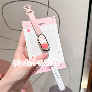 Dây đeo silicon cho Xiaomi Mi Band 10 9 8 7 6 5 4 Vòng đeo tay thay thế cho Xiaomi Mi 3 4 5 6 Dây đeo cổ tay thể thao Không có đồng hồ