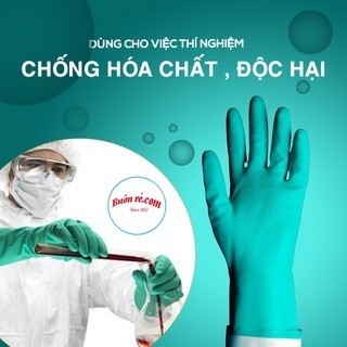 Găng Tay Cao Su Rửa Bát Siêu Dai Siêu Bền Màu Xanh Malaysia Nhập Khẩu SUMMITECH GD-F-09C