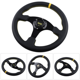  Đa Năng 330mm   13 Inch Flat Vô Lăng Drift Mô Phỏng Đua Xe Trò Chơi Vô Lăng Đen 