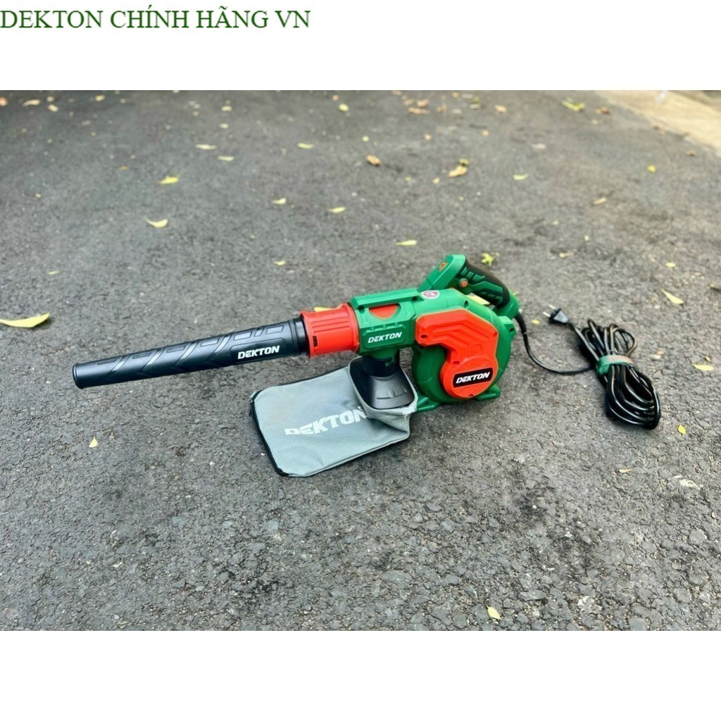 Máy thổi bụi hút bụi 950w chính hãng Dekton DK EB950Rotor dây đồng Chỉnh tốc Dekton DEKTON C.HÃNG