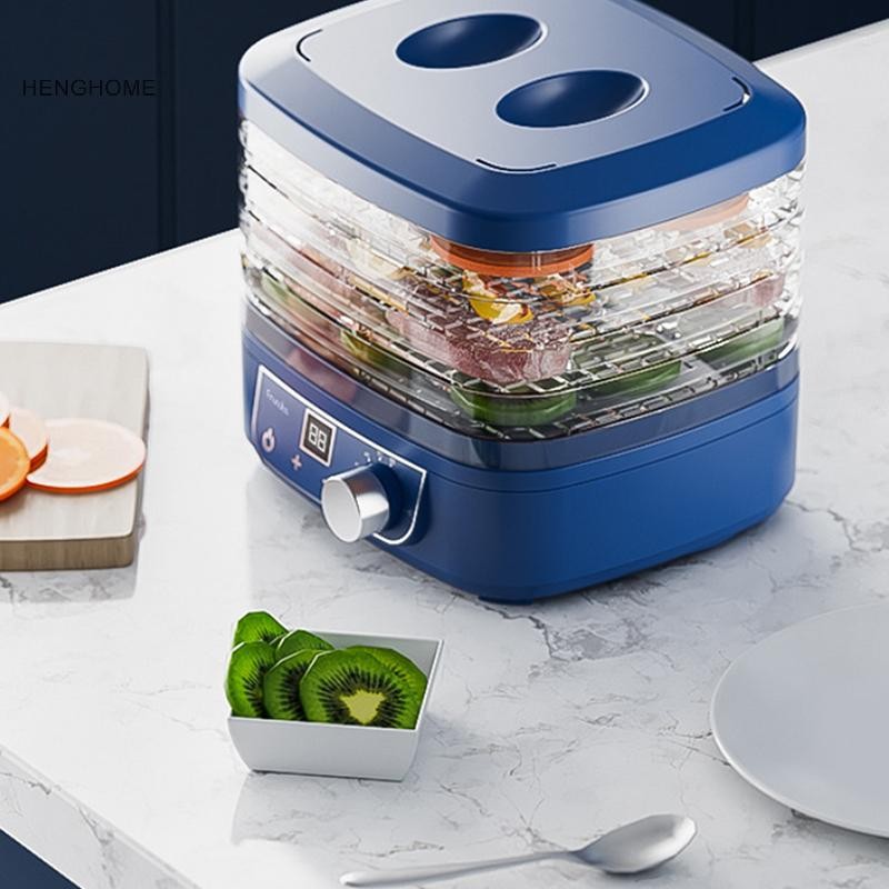 HENGHOME Mini Trái Cây Rau Máy Sấy Thịt Đồ Ăn Nhẹ Máy Sấy Cho Thú Cưng Nhà Sử Dụng Máy Khử Nước Khô Điện TFG