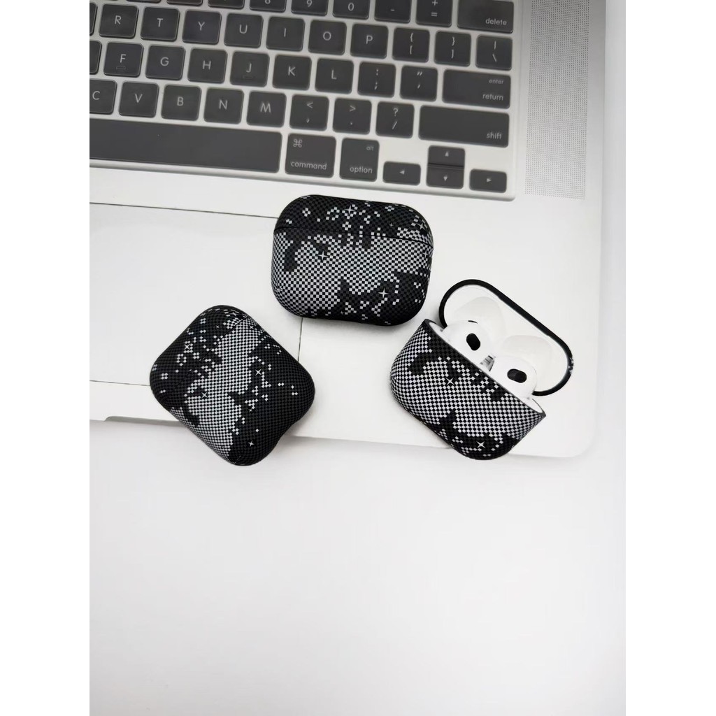 GOOJODOQ Dành cho Hộp đựng tai nghe GOOOJODOQ J201 J206 Mẫu khảm chống rơi cá tính