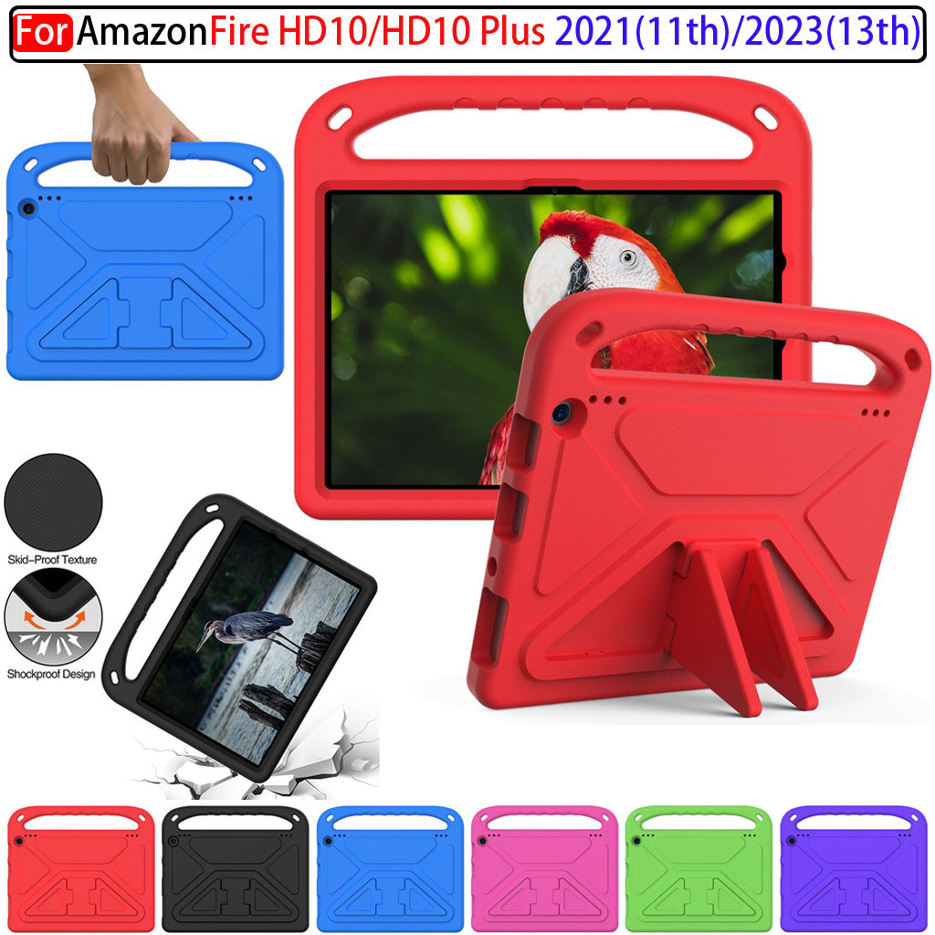 Dành Cho Amazon Fire HD10 2023 13th Fire HD10 2021 Fire HD 10 Plus 2021 11th 10.1 inch Ốp Lưng Chống
