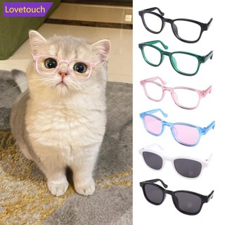 LOVETOUCH 1 Thoáng Mát Thú Cưng Mèo Kính Mắt Chó Mèo Kính Mát Phản Quang Hình Ảnh Đạo Cụ Chụp Ảnh Cho Mèo Thú Cưng Phụ Kiện B8J6