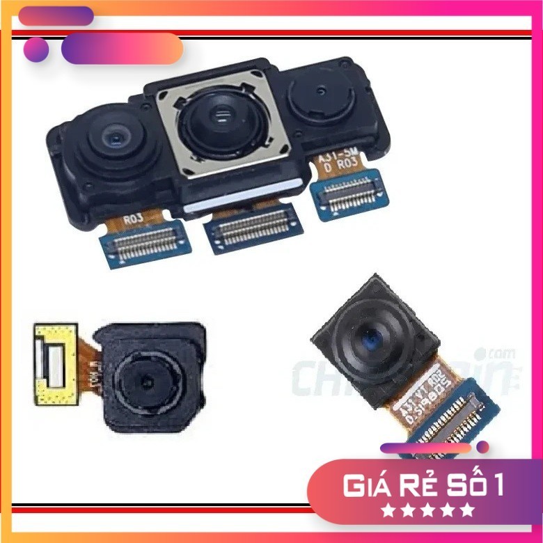 Camera trước, Camera sau Samsung A31 A315 zin bóc máy ok