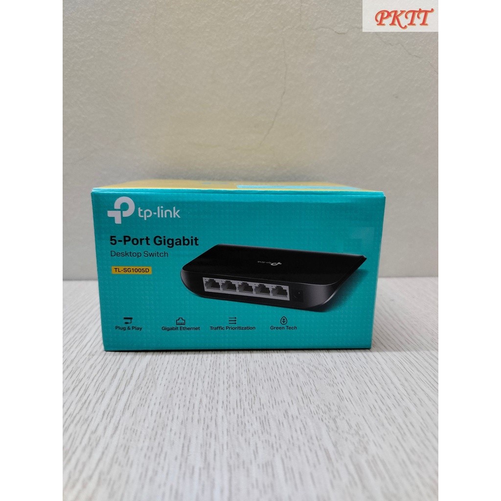 [Chính hãng] Switch TP-Link 5 Port Gigabit TL-SG1005D - Bộ Chia TP-Link 5 Cổng Gigabit