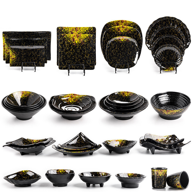 [Melamine] A5 Bát Melamine Cấp Thực Phẩm Giả Sứ Nhà Hàng Melamine Bộ Đồ Ăn Nhà Hàng Bộ Đồ Ăn Sáng Tạ