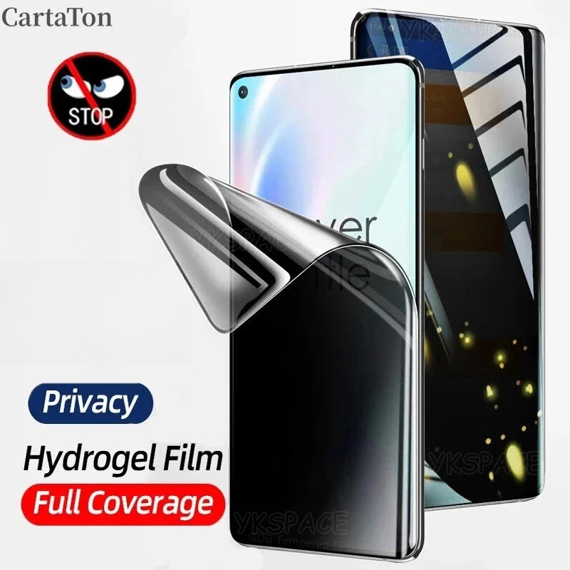 3 Miếng Mềm Bảo Mật Hydrogel Cho Doogee Note59 Fire S118 S119 S200 6 V Max Pro Plus Chống Gián Điệp 