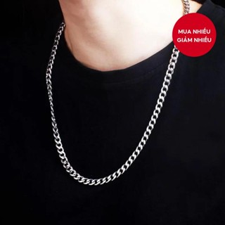 Vòng cổ Thép Không Gỉ Dáng Dài Phong Cách Hip Hop Thời Trang Cho Nam Nữ