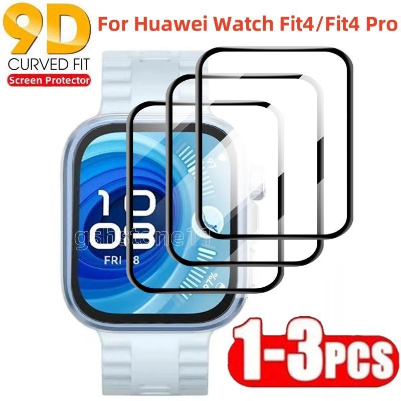 1-3 Chiếc 3D Cong Bảo Vệ Màn Hình Cho Huawei Watch Fit 4 Fit 3 Mềm Phim Cho Huawei Watch Fit 4 Pro F