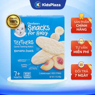 Bánh gạo ăn dặm Gerber 48g (nhiều vị) 7M+ - Kids Plaza