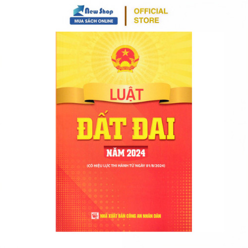 Sách - Luật Đất Đai Năm 2024 (DH)