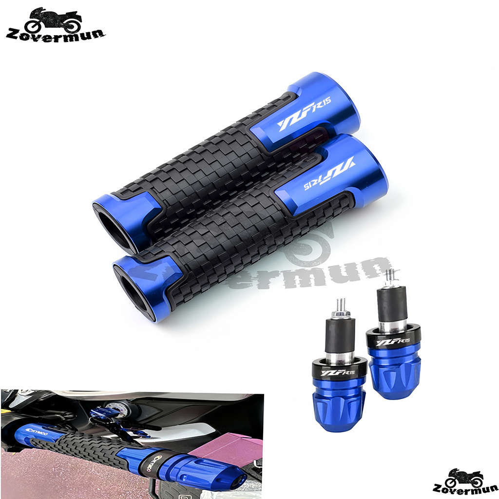 Dành Cho Xe YAMAHA YZF R15 V1 V2 V3 V4 Phụ Kiện Xe Máy CNC Đầu Thanh Có Tay Cầm Tay Cầm Xe Máy Tay C