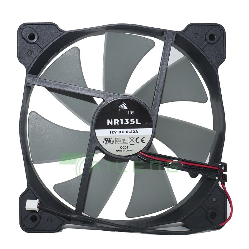 MỚI NR135L 135mm Quạt 13,5cm 12V 0.22A HX750 / 1000 Điện Quạt Làm Mát Khung Xe Làm Mát