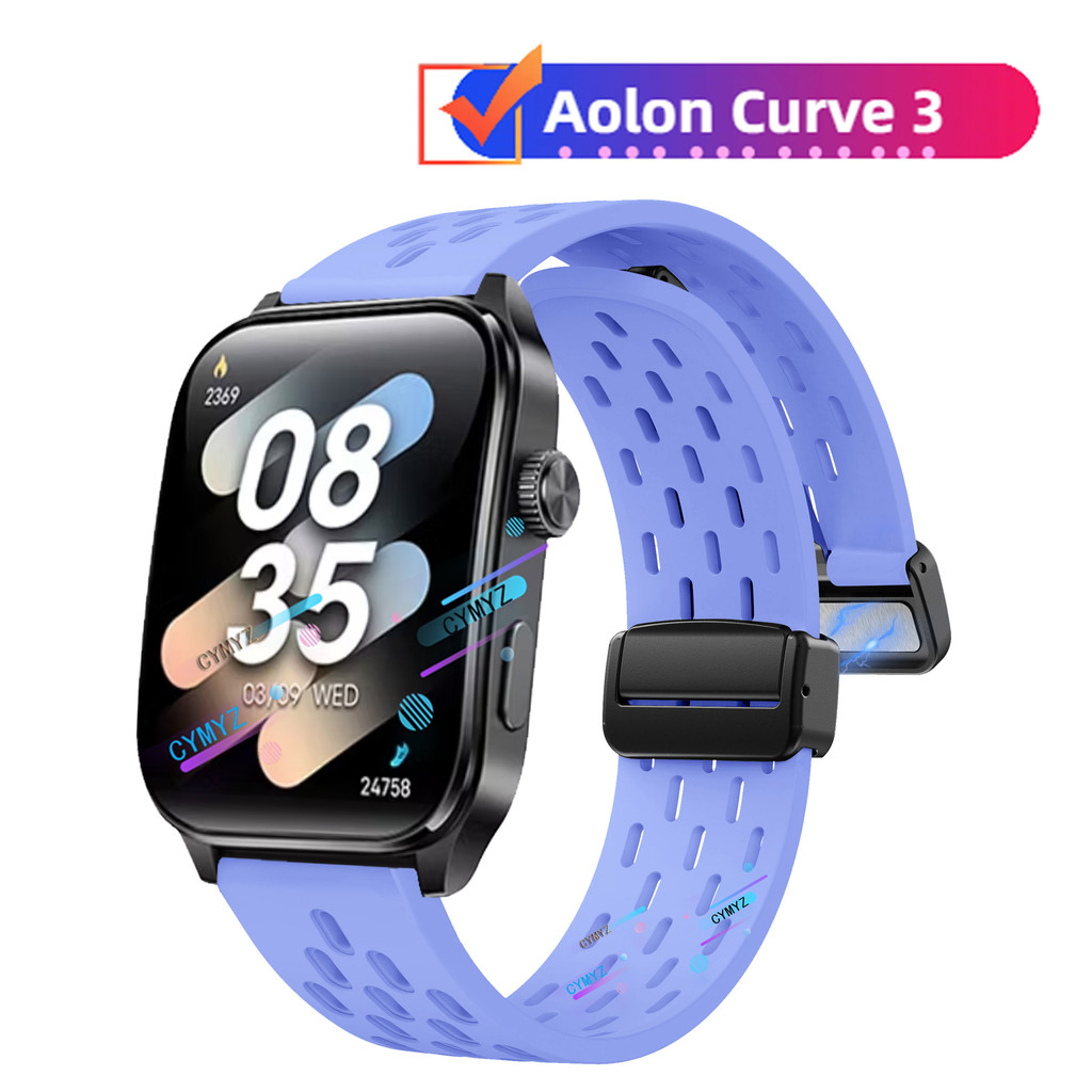 Dây đeo đồng hồ thông minh Aolon Curve 3 Dây đeo silicon Aolon Curve 3 dây đeo Dây đeo thể thao