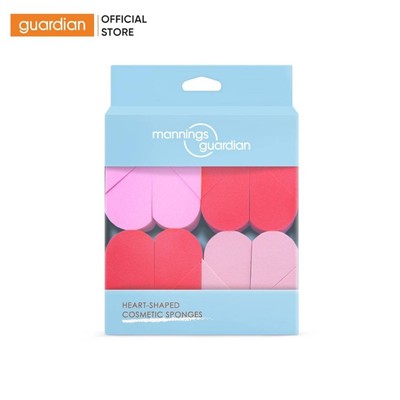 Bông Mút Trang Điểm Guardian Heart Cosmetic Wedges 8 Cái | Guardian Việt Nam