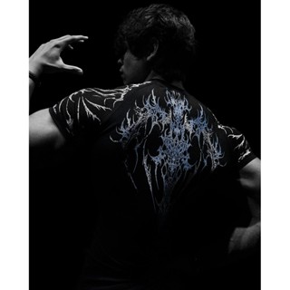 Y2K Thoáng Khí Họa Tiết Tối Thể Dục Mỹ Thoải Mái Thường Ngày Nữ Thể Thao Bóng Rổ Áo Thun Thời Trang Tay Ngắn