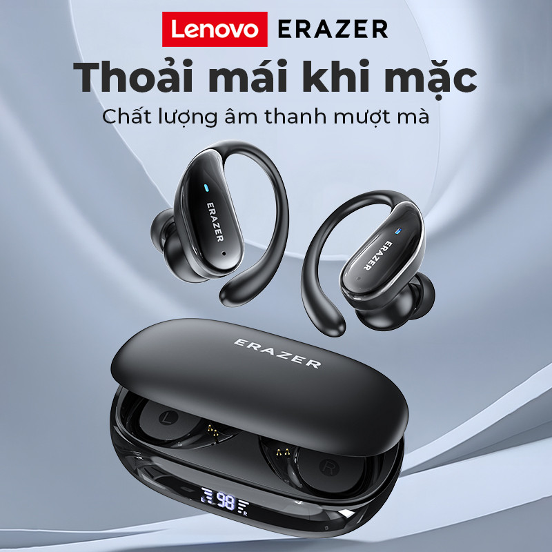 Lenovo Erazer XT80 PRO AI Tai nghe Bluetooth dịch thời gian thực Bluetooth 5.4 Chất lượng âm thanh HiFi ANC Tai nghe không dây khử tiếng ồn thông minh Bảo hành một năm | BigBuy360 - bigbuy360.vn