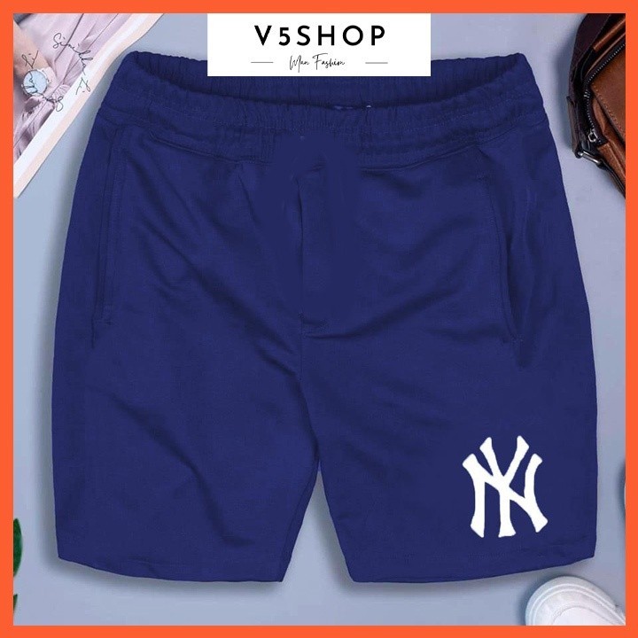 Quần short thể thao Nam NY 2 túi kéo khoá vải gió dù KHÔNG DÂY RÚT tập Gym ở nhà đi chơi QĐ14