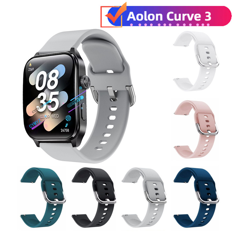 Dây đeo đồng hồ thông minh Aolon Curve 3 Dây đeo silicon Dây đeo Aolon Curve 3 dây đeo đồng hồ Dây đ