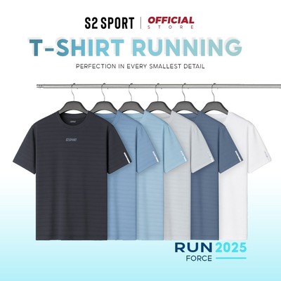 Áo thun nam cổ tròn S2 SPORT chất thun mát AirDry dáng thể thao thoải mái - STS08