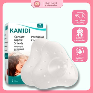 Núm Trợ Ti Kamidi Silicon – Bảo Vệ Đầu Ngực Cho Mẹ, Hỗ Trợ Bé Bú – An Toàn, Mềm Mại
 - Thế Giới Bỉm Sữa 2