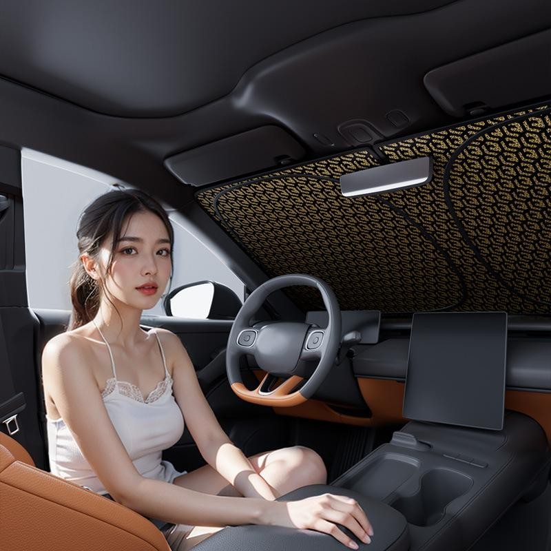 TẤM CHE NẮNG KÍNH CHẮN GIÓ Ô TÔ, TẤM PHẢN QUANG CHE NẮNG XE HƠI NHIỀU MÀU 3