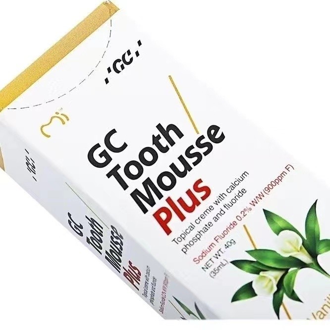 YUNXI Japan GC Tooth Mousse Topical Creme Canxi Phosphate và Fluorine có sẵn sinh học